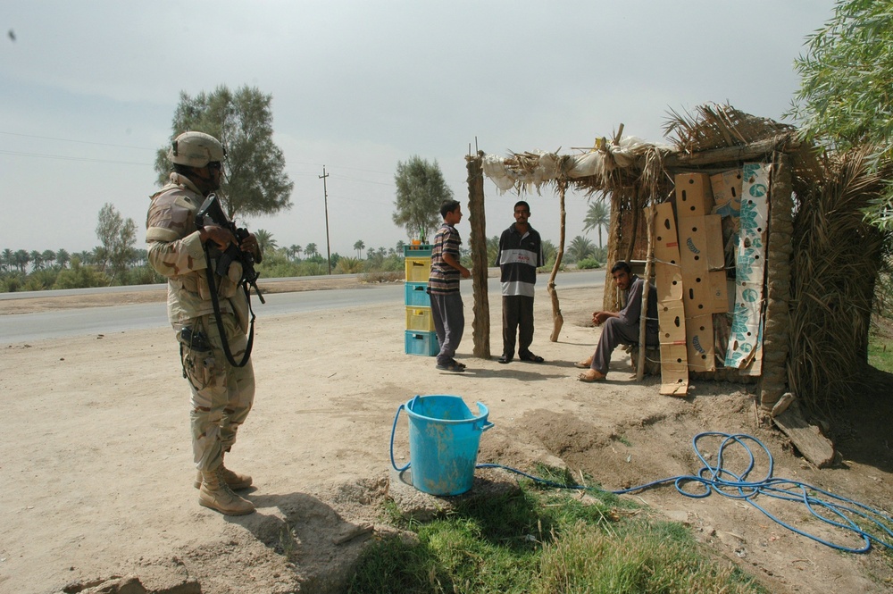 Babil Province route reconnaissance