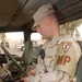 SFC Buckner demonstrates the proper means to secure a Humvee