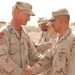 Soldiers from the 617th Military Police Company receive awards