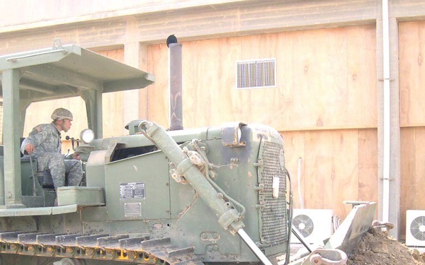 Grading the TOC area