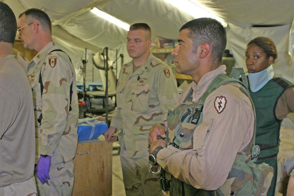 SSG Dave Lara , Flight Medic, Waits to Hear News
