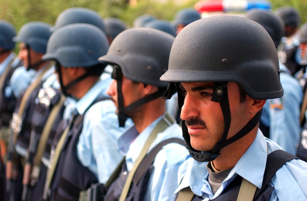 Iraqi Police Graduates