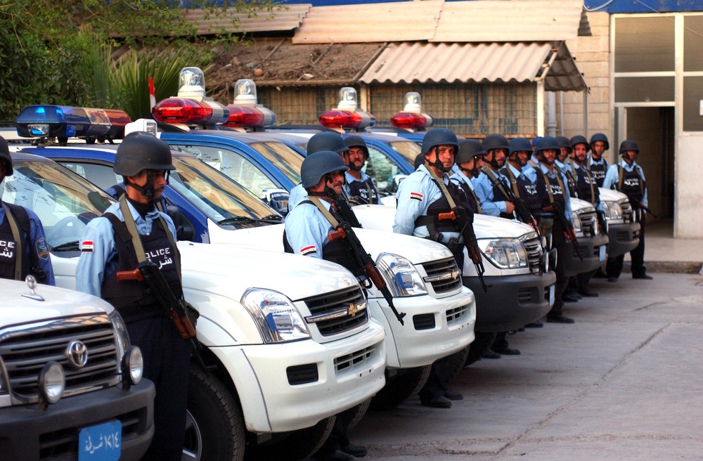 Iraqi Police Graduates