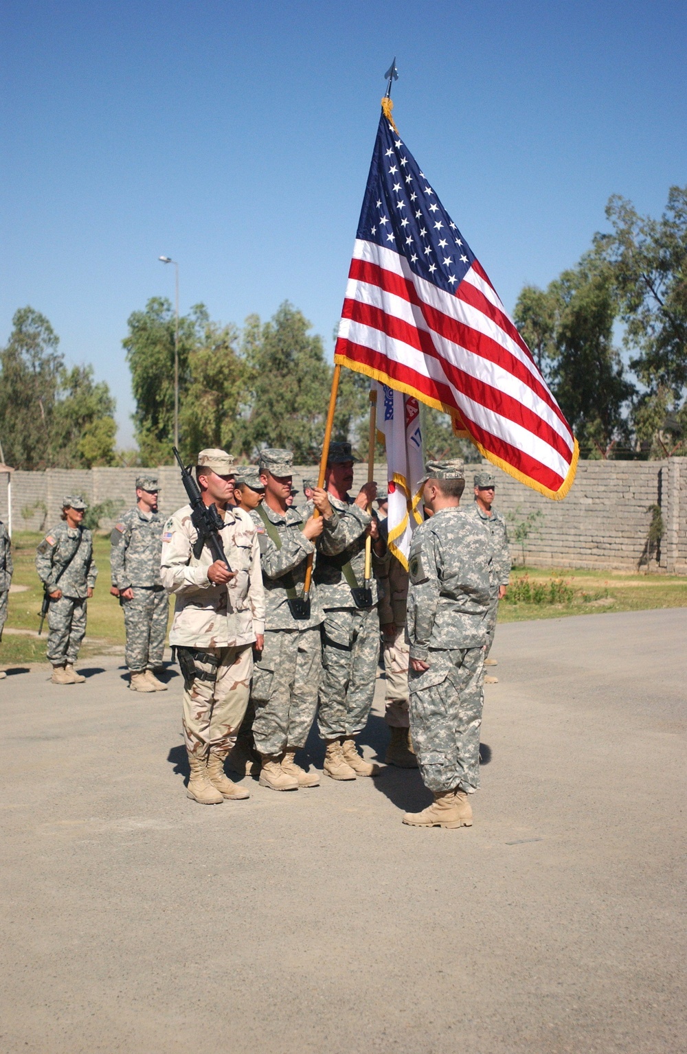 426th Civil Affairs Battalion Transfer of Authority