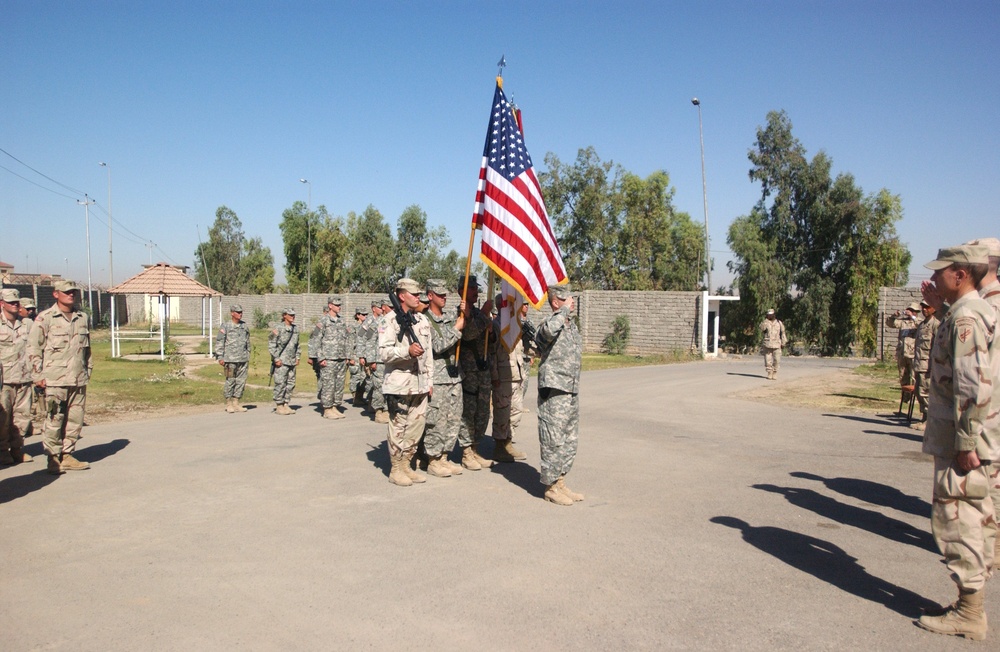 426th Civil Affairs Battalion Transfer of Authority