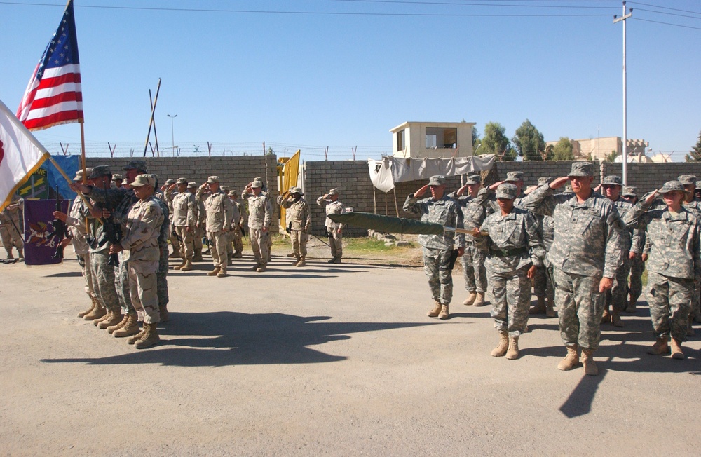 426th Civil Affairs Battalion Transfer of Authority