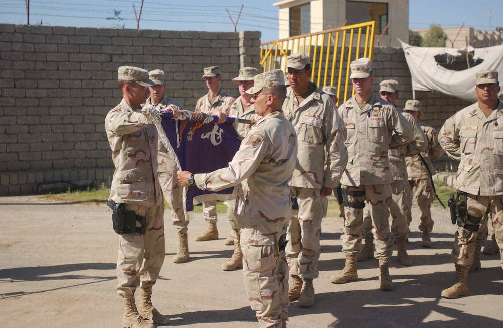 426th Civil Affairs Battalion Transfer of Authority