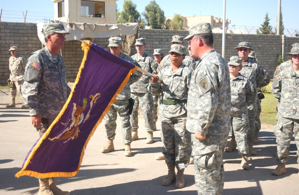 426th Civil Affairs Battalion Transfer of Authority