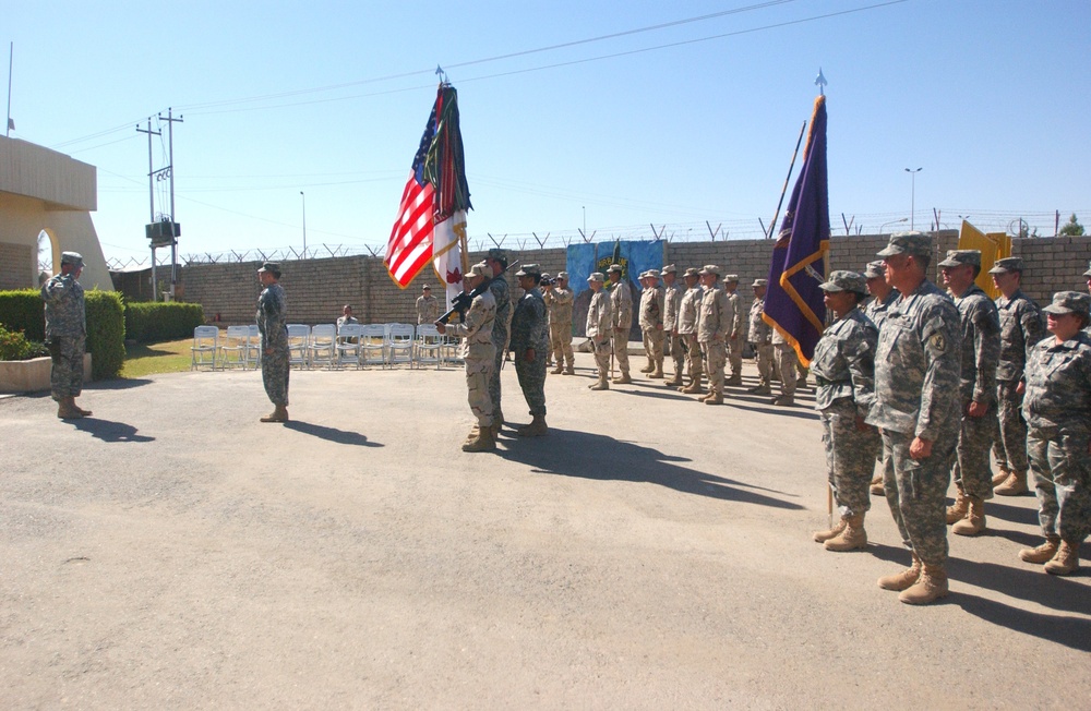 426th Civil Affairs Battalion Transfer of Authority