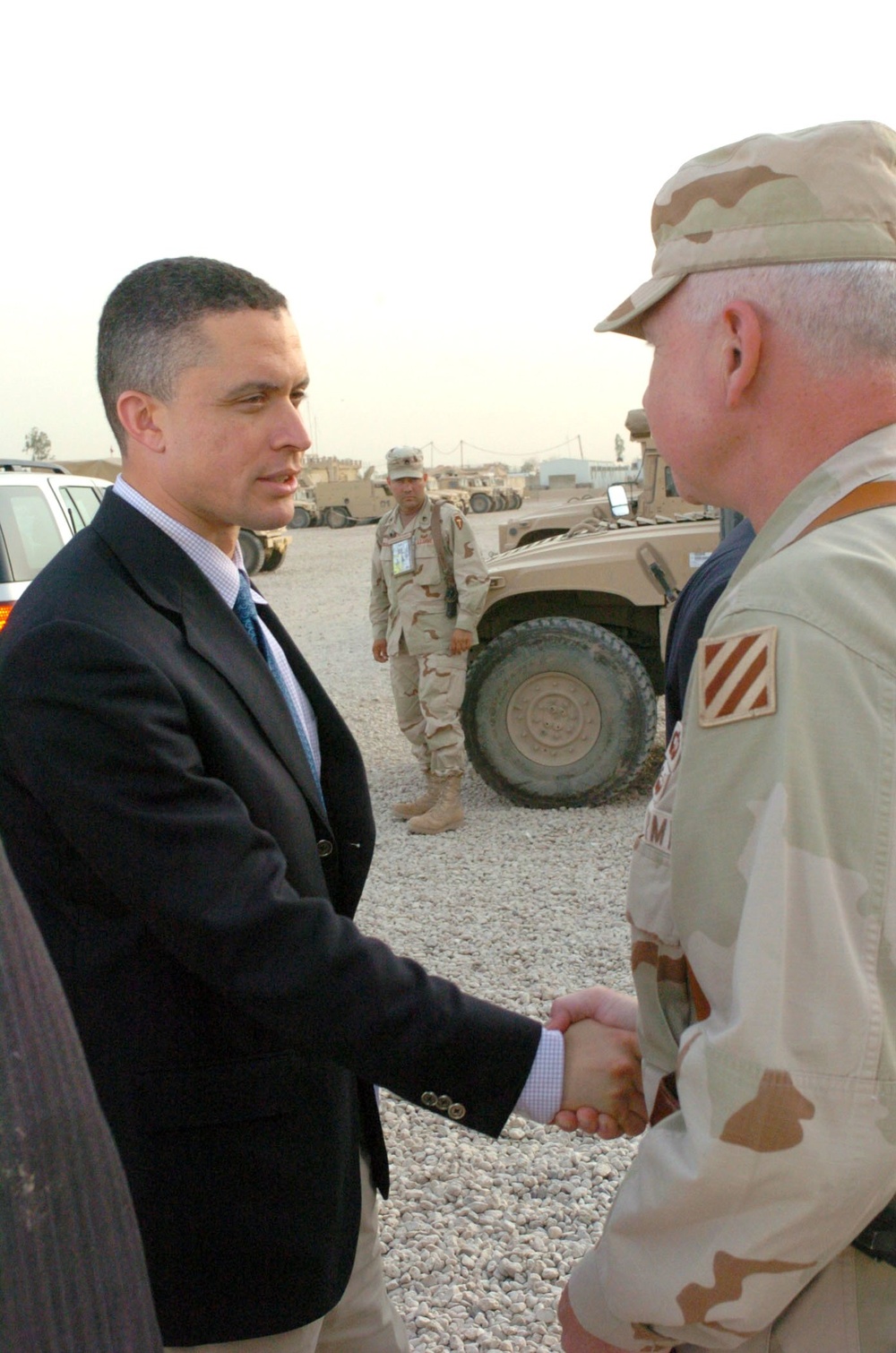 Congressional Delagation Visits Camp Liberty