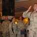 Lt. Col. Johnson conducts the Hard Corps Chorale choir