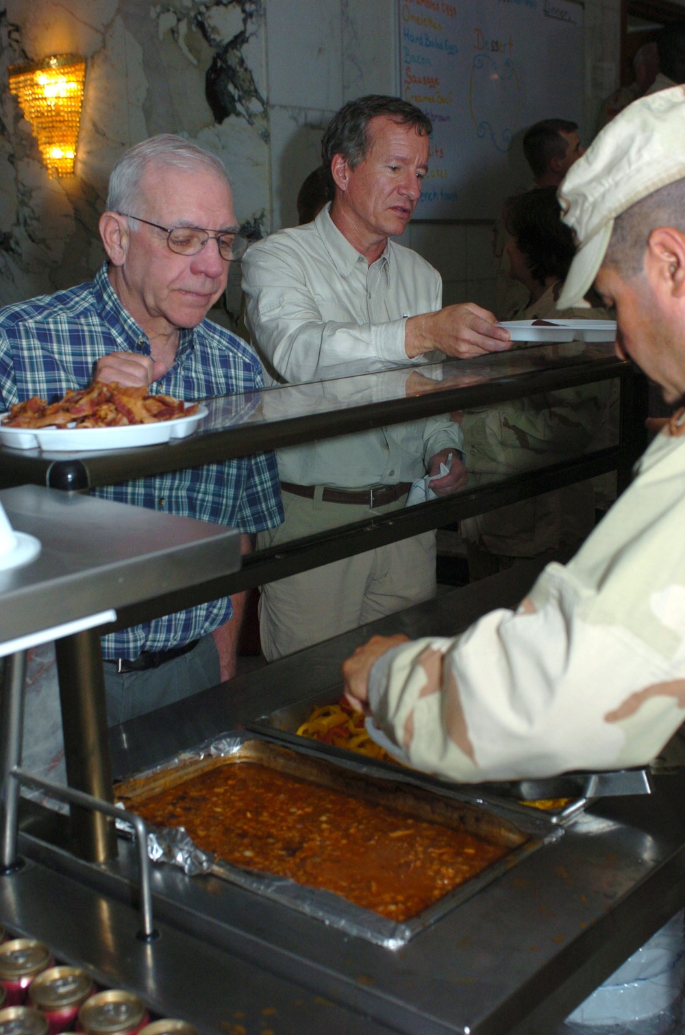Representatives Jim Saxton and Jim Marshall