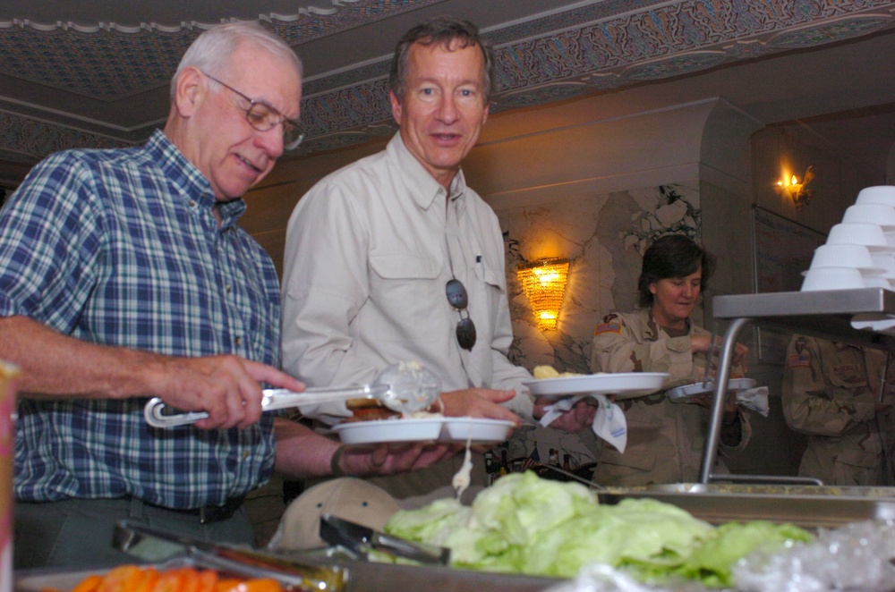 Representative Jim Saxton and Jim Marshall