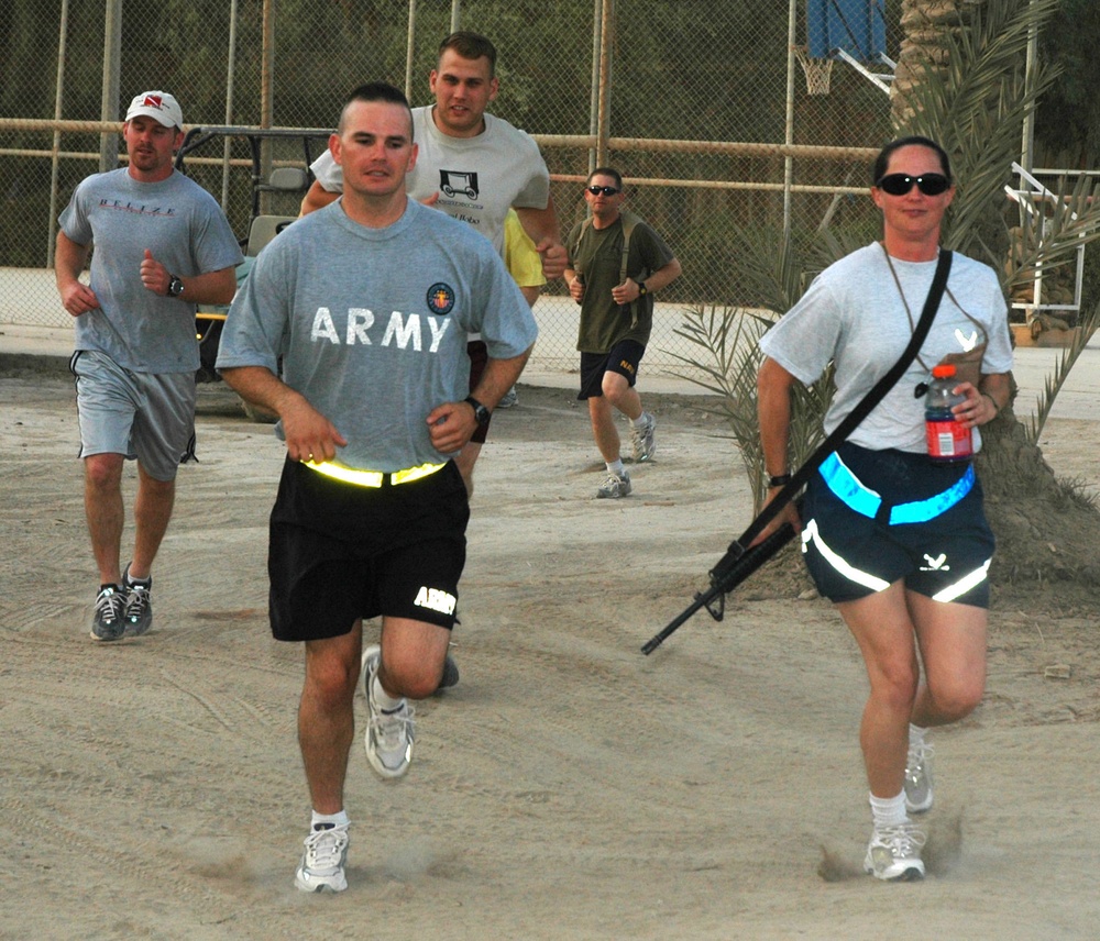 Lake Hash House Harriers at Camp Victory