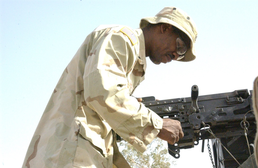 US and Iraqi Armies search for insurgents and weapon caches. US and Iraqi Armies search for insurgents and weapon caches.