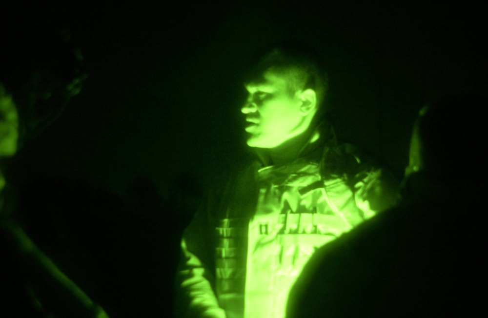 Soldiers conduct cordon and search for VBEID fabricators. Soldiers conduct cordon and search for VBEID fabricators.