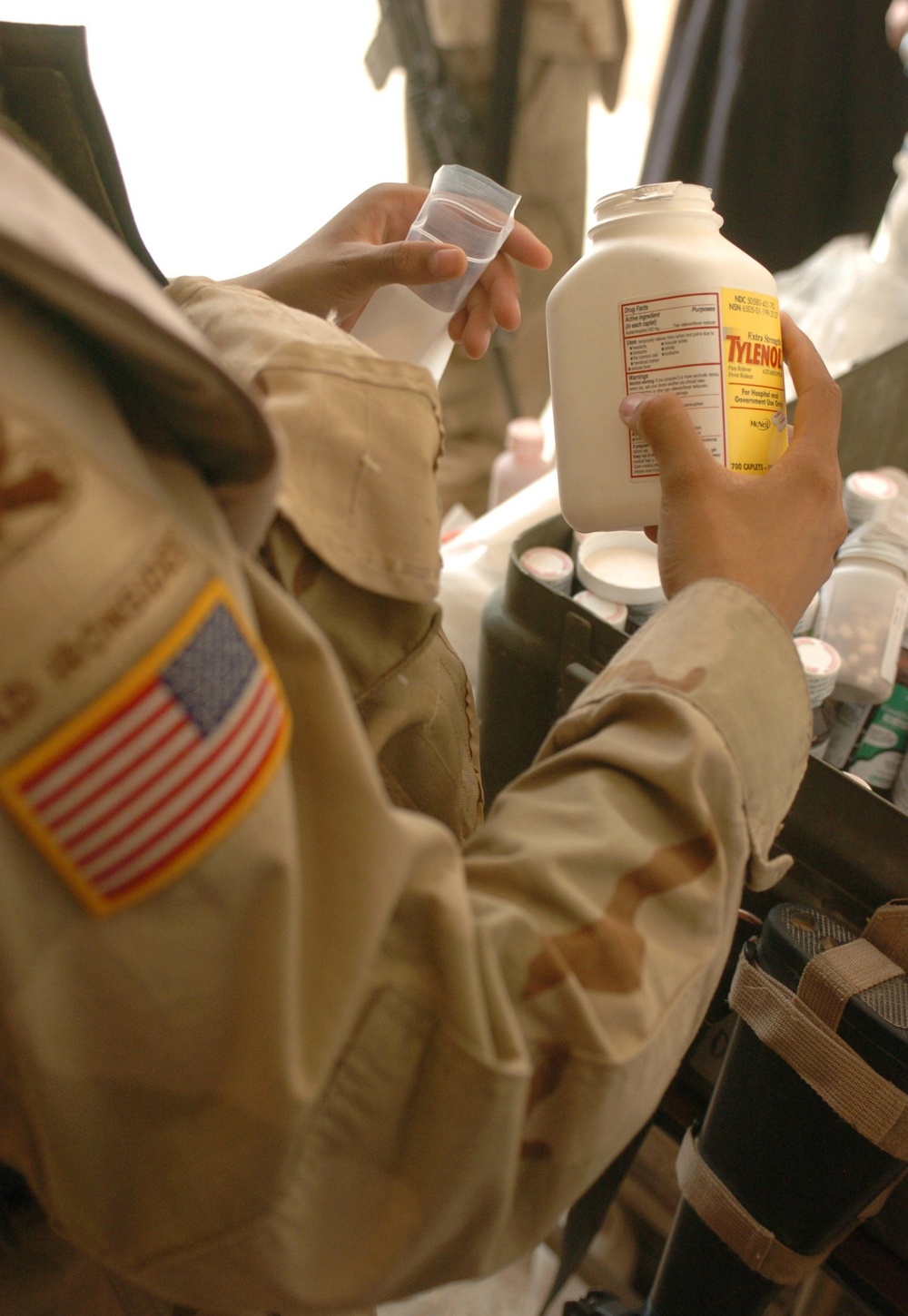 Medicine Close Up Vertical