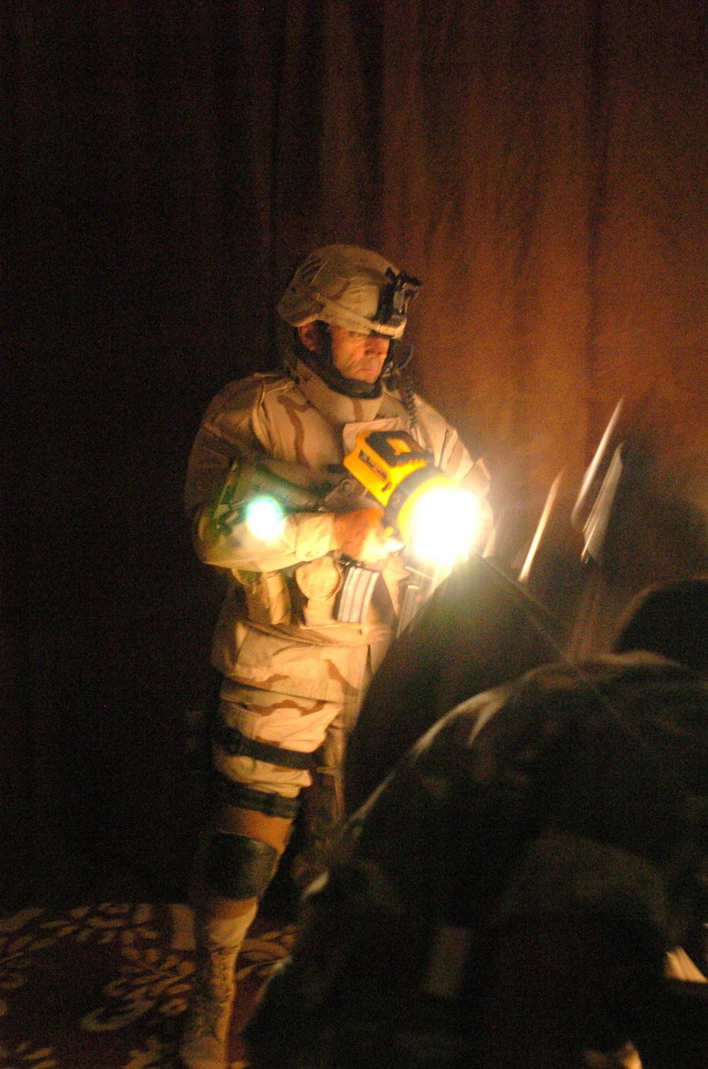 CSM Smith shines a spotlight on IP and US Soldiers