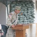 SPC Moyer speaks to fellow mourners