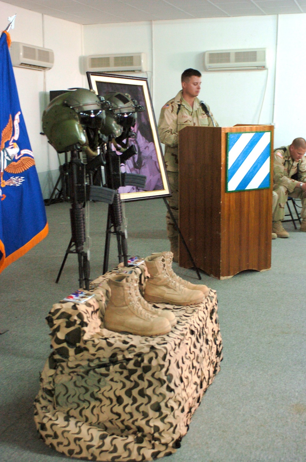 CWO3 Evans reflects on the lives of CWO4 Mariotti and CWO2 Shepard during h