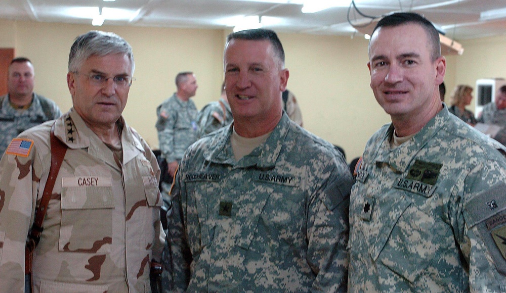 General Casey Visit