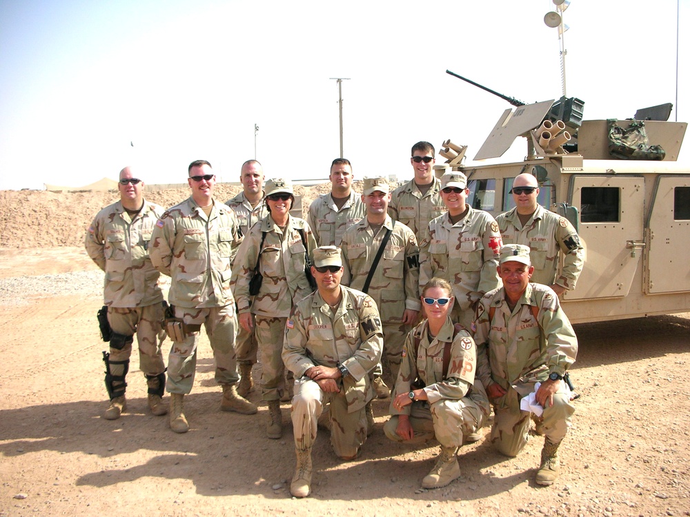 A Vermont Company serving in Iraq.