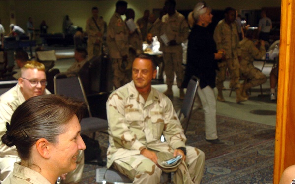 Melanie Morgan conducts an over the phone interview with Maj. Jane Nealy