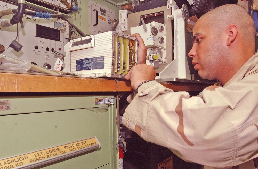 Guardsman keeps vehicles running