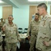 Maj. Gen Rodriquez meets an Iraqi Soldier