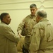 Maj. Gen. Rodriguez meets with the Police Chief of Mosul.