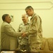 Maj. Gen. Rodriguez meets with the Police Chief of Mosul.