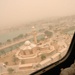 A hazy Baghdad skyline