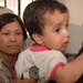 Spc. Donna E. Antonson Conducts Medical Exam