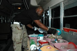 Senior Airman Richard Reid Check Equipment