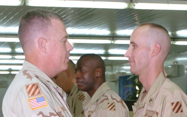 Task Force Baghdad Medic Receives Bronze Star