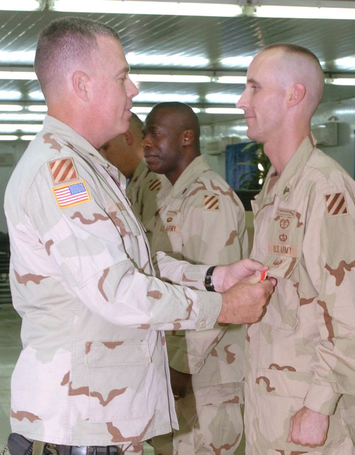 Task Force Baghdad medic receives Bronze Star