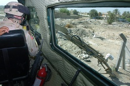 CPL Nolen operates a Buffalo arm