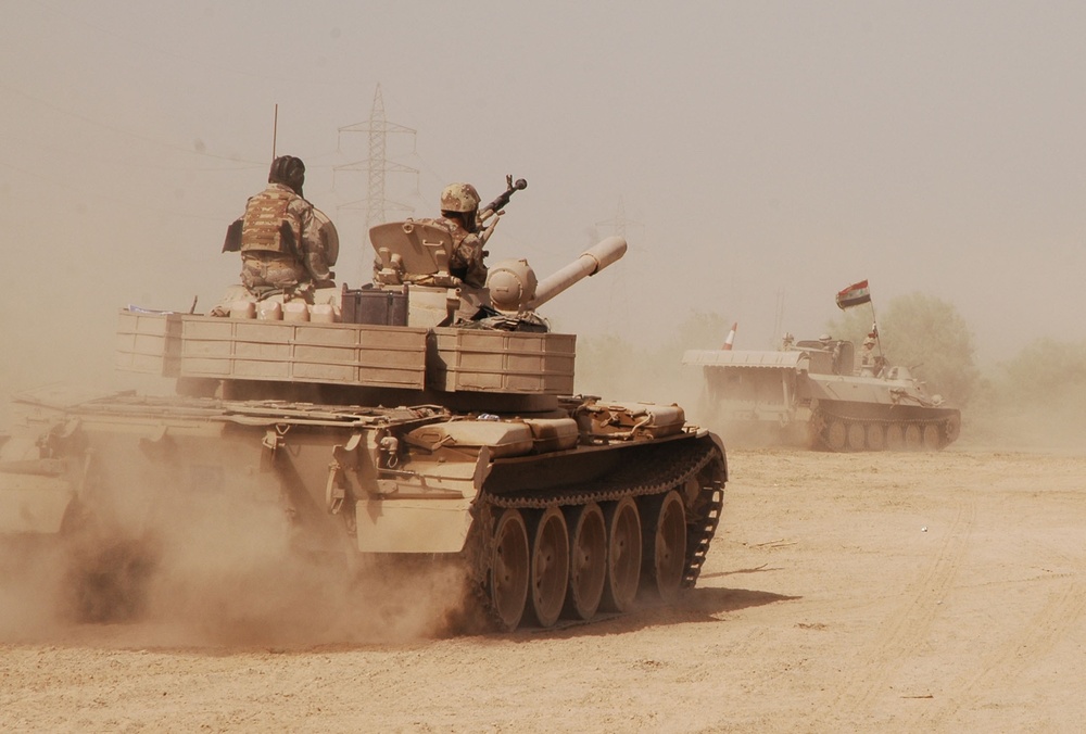 The Iraqi Army's 1st Mechanized Brigade; Iraqi Tankers Turn Tr