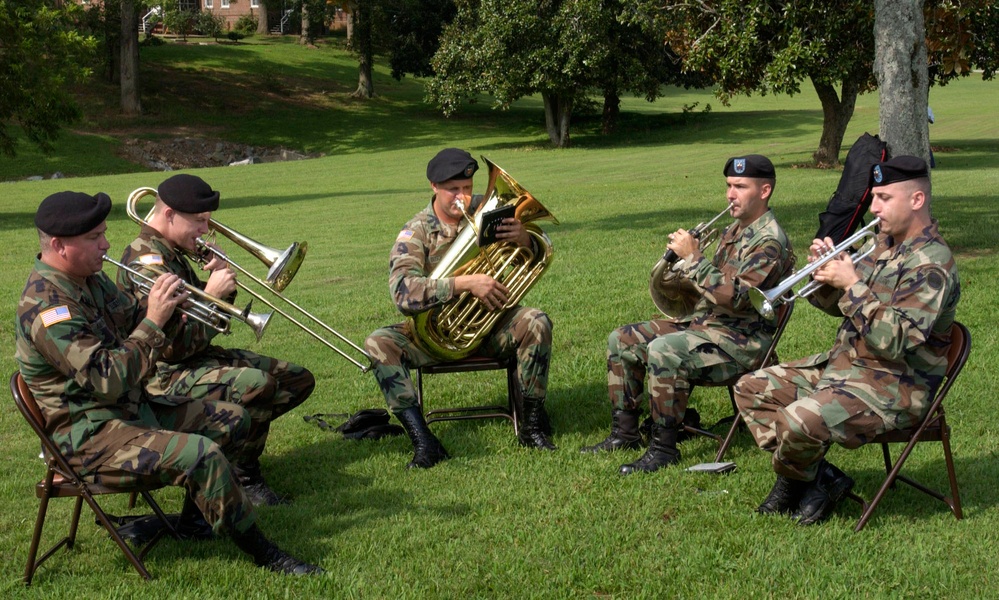 53rd Headquarters and Headquarters Detachment farewell ceremony