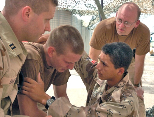 Training, Fighting and Dying -- Together