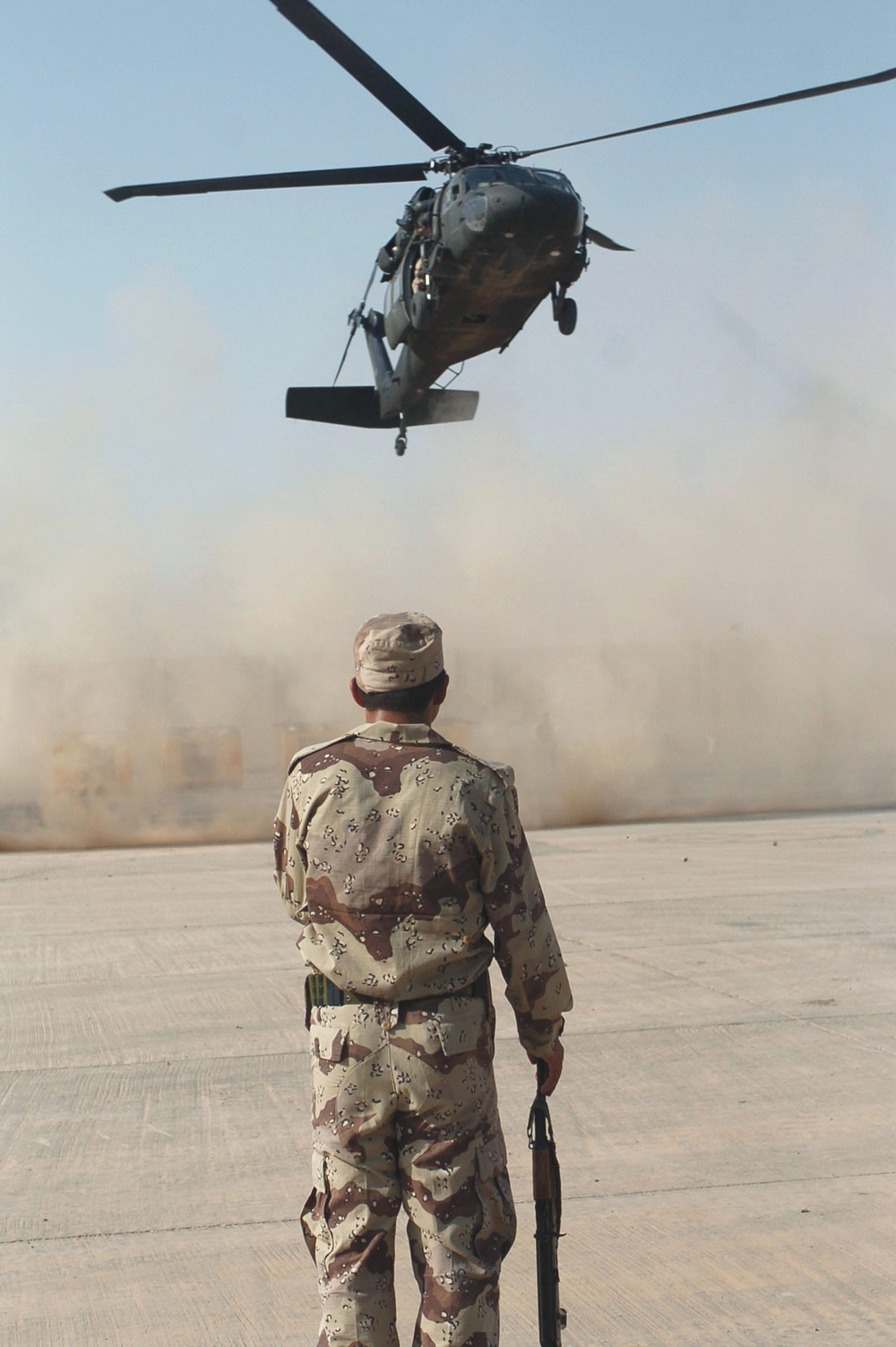 Transfer of Ownership ceremony at Forward Operating Base Dagger