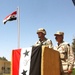 COL Salazar addresses Iraqi Soldiers about FOB Scunion