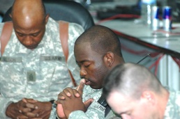 SGT Bass Prays