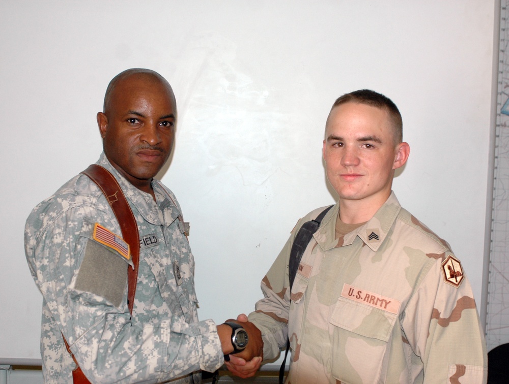 48th BCT NCO of the Quarter Sgt. Eric Lynn