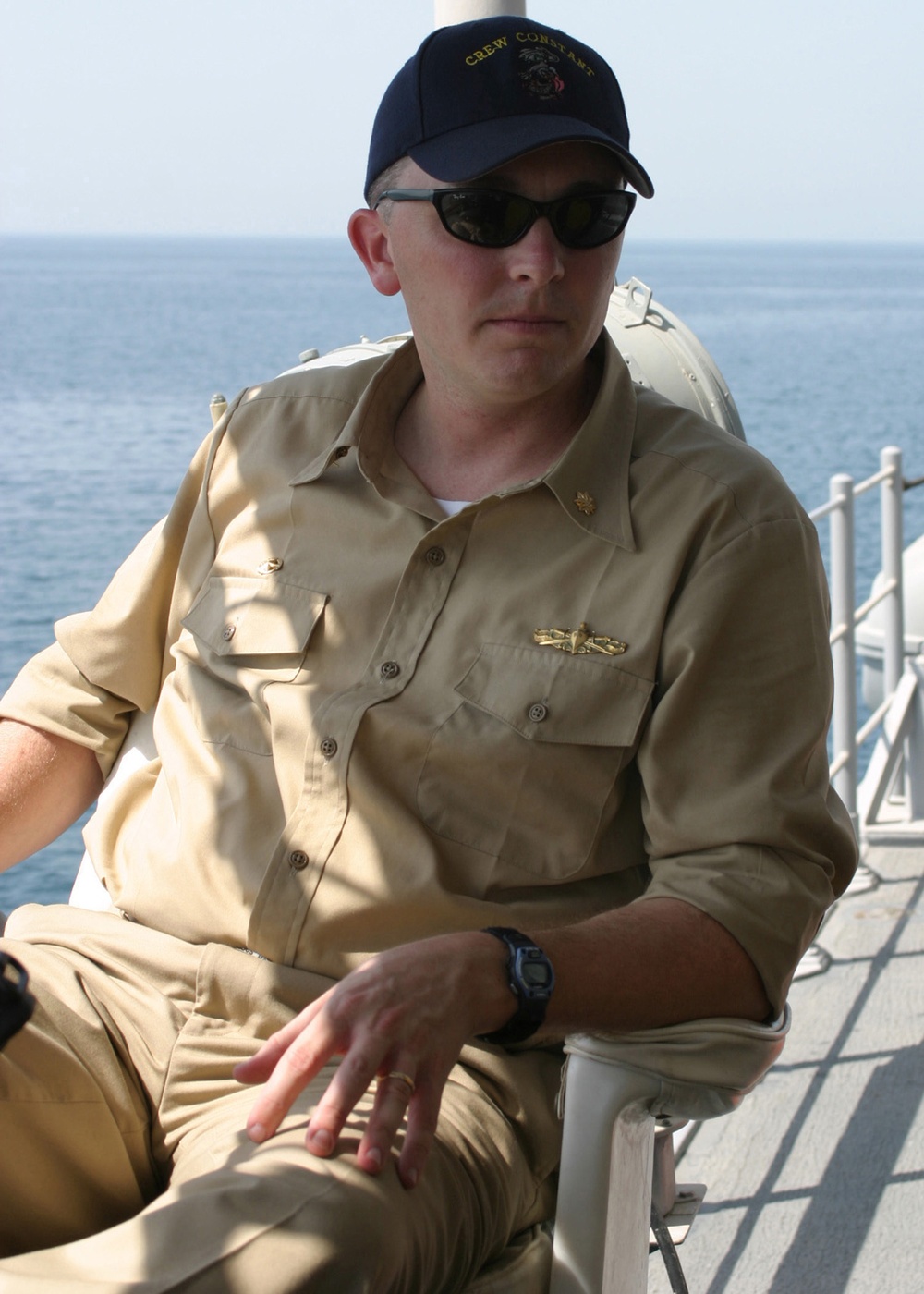 Commanding Officer, Lt. Cmdr. Jeffery A. Bennett II