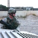SPC Douglas on Guard Duty