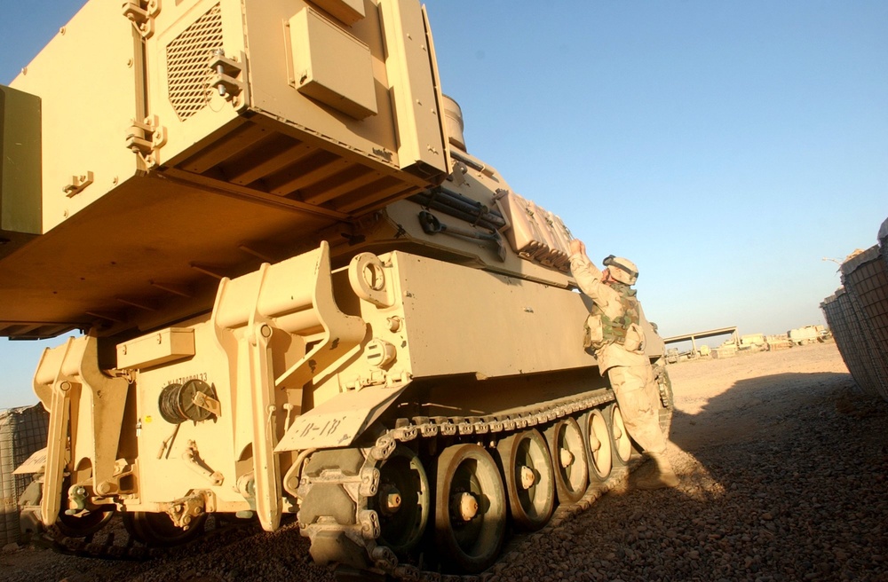 The Army's M109-A6 Paladin 155 Medium Self-Propelled Howitzer