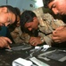 Iraqi Soldiers practiced sticking veins with an IV