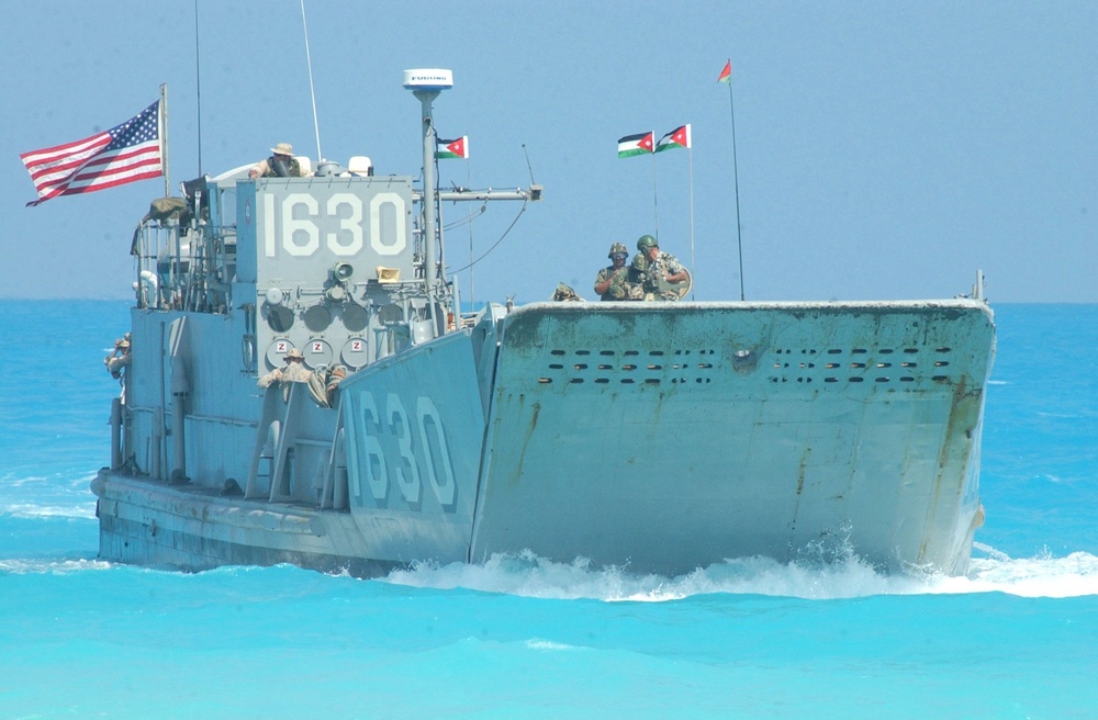 An LCU from Assault Craft Unit 1