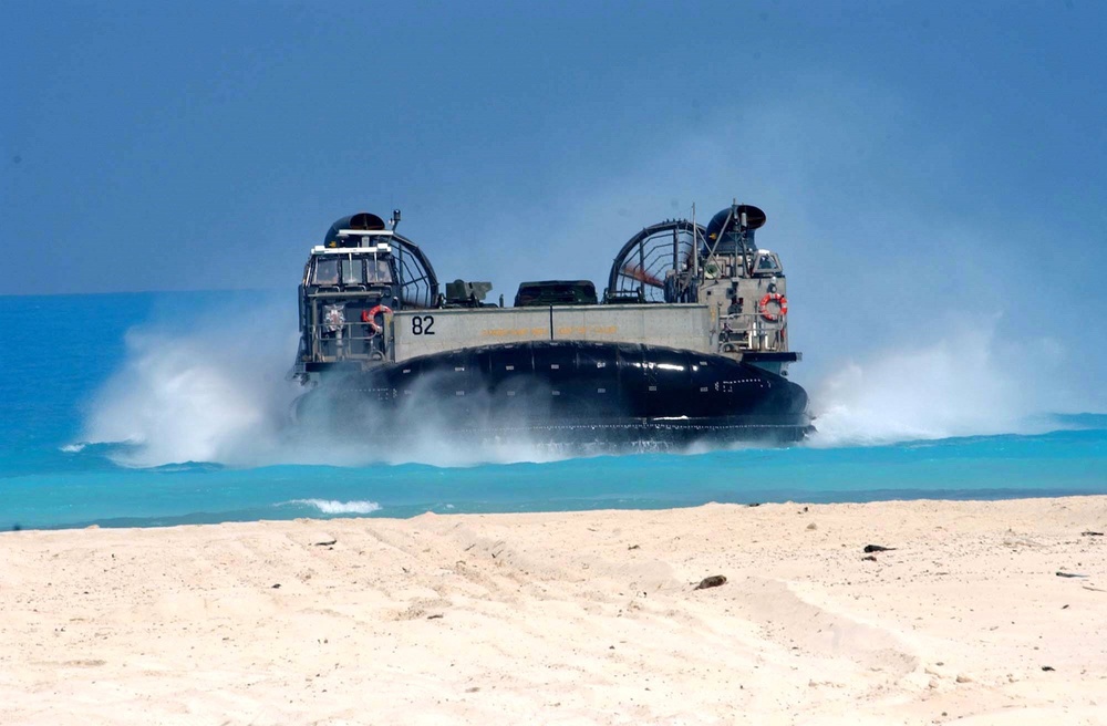 A landing craft air cushion